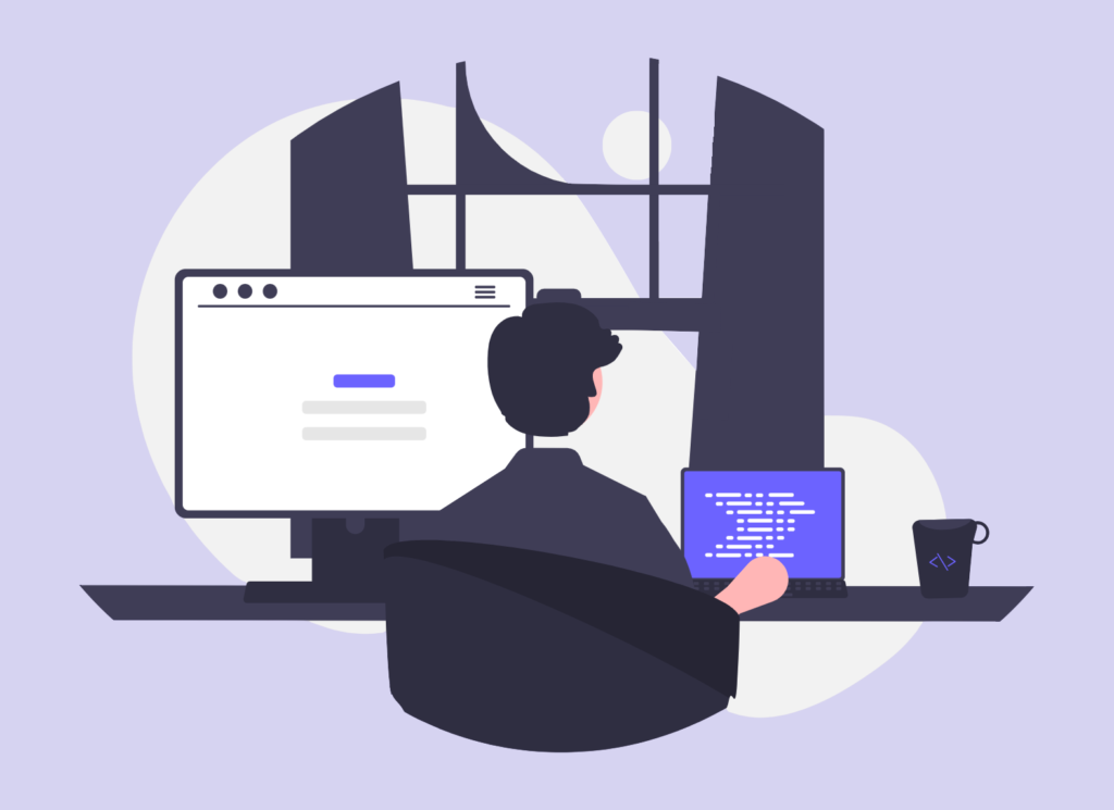 Illustration av Robert Olsson, grundare